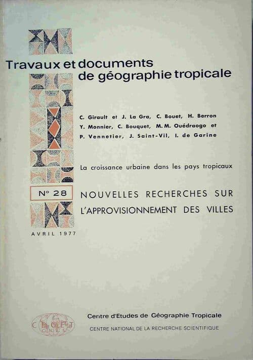 Nouvelles recherches sur l'approvisionnement des villes - Collectif
