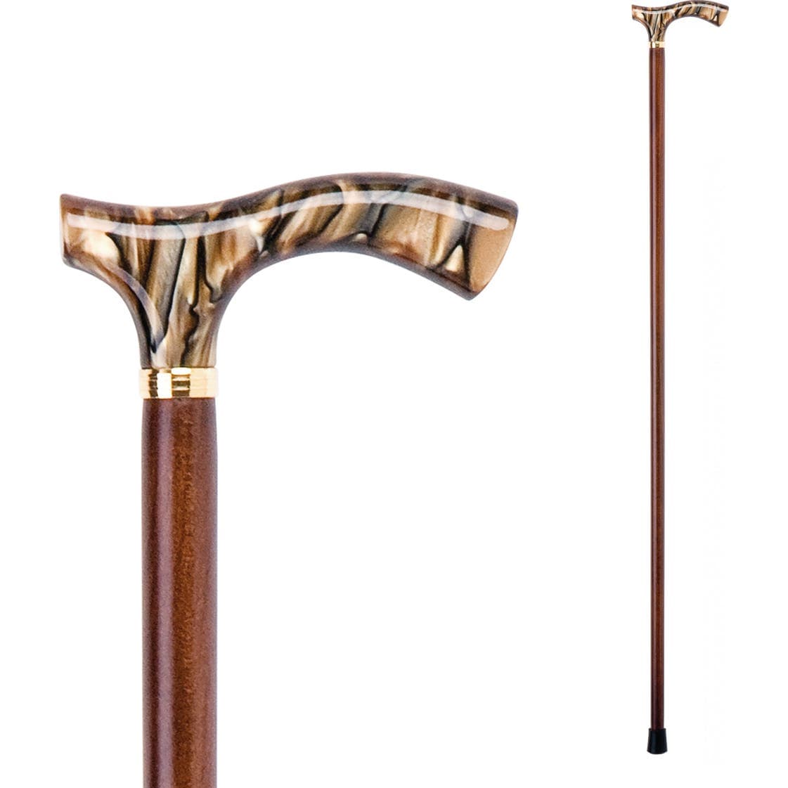 Cavip By Flexor Bâton de marche Bâton en bois 475 1pc